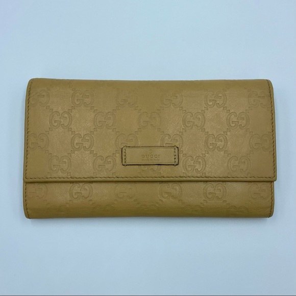Gucci GG Long Tri-Fold Wallet - Picture 1 of 9